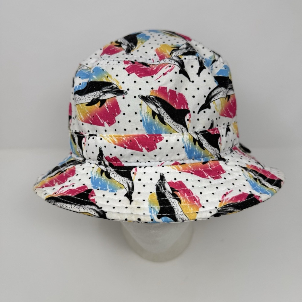 Original Chuck Bucket Hat Multicolored Dolphin Size OSFA Fishing Outdoors